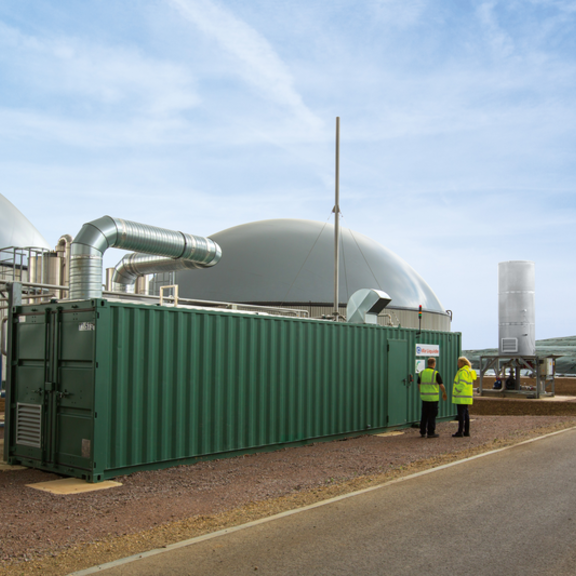 Biogas production site02 漏 James Bastable
